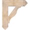 Ekena Millwork Funston Arts & Crafts Smooth Bracket, Douglas Fir, 5 1/2"W x 24"D x 28"H BKT06X24X28FST03SDF - alternate 2